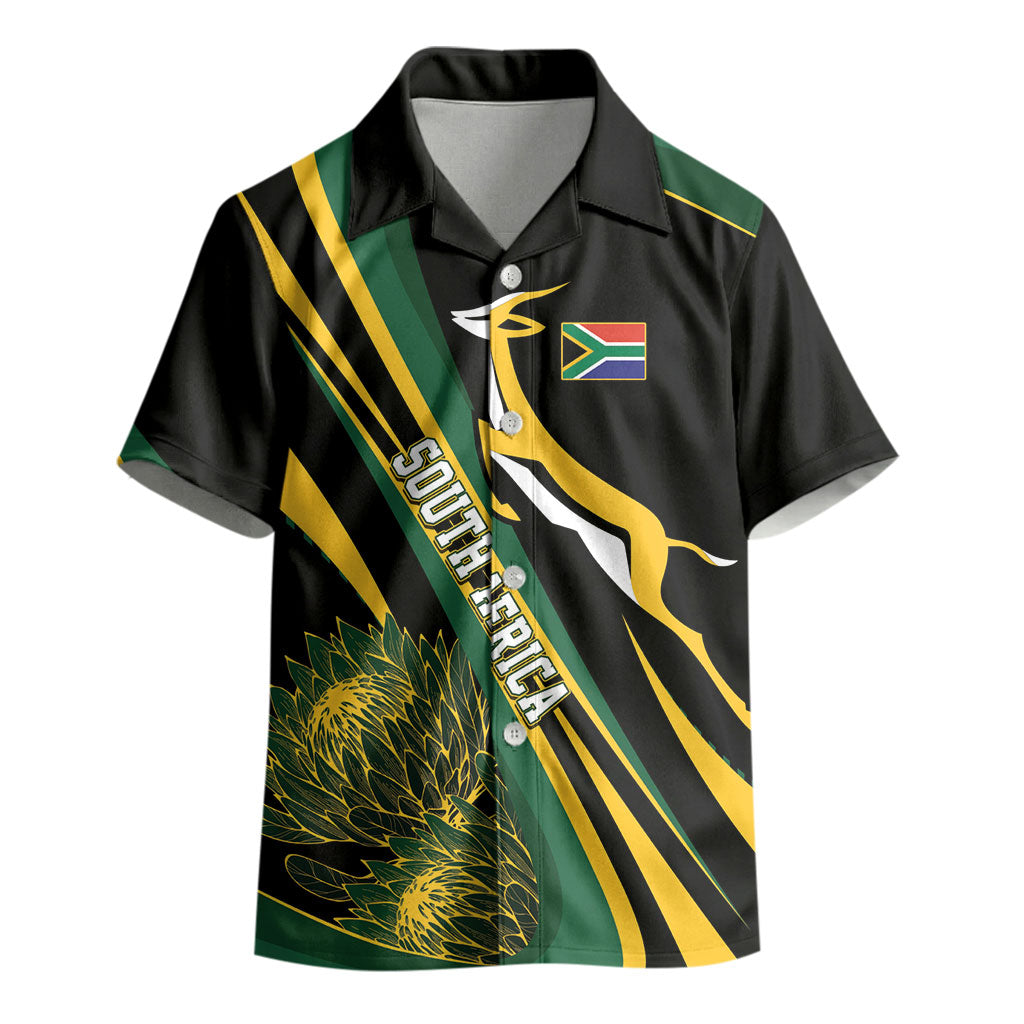 South Africa Bokke Modern Simple Motifs Kid Hawaiian Shirt