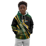 South Africa Bokke Modern Simple Motifs Kid Hoodie