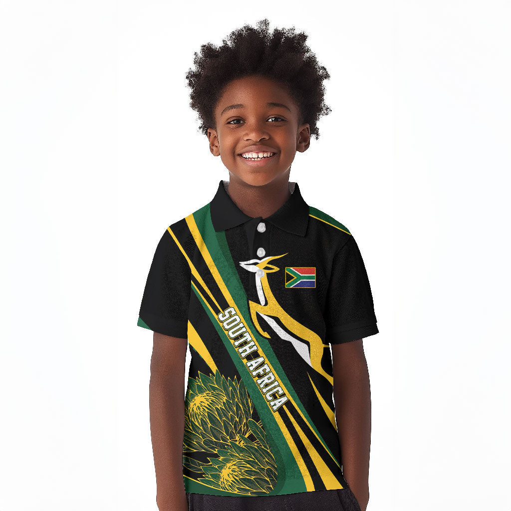 South Africa Bokke Modern Simple Motifs Kid Polo Shirt
