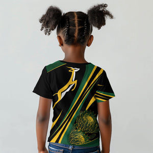 South Africa Bokke Modern Simple Motifs Kid T shirt