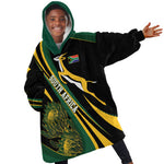 South Africa Bokke Modern Simple Motifs Kid Wearable Blanket Hoodie