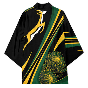 South Africa Bokke Modern Simple Motifs Kimono