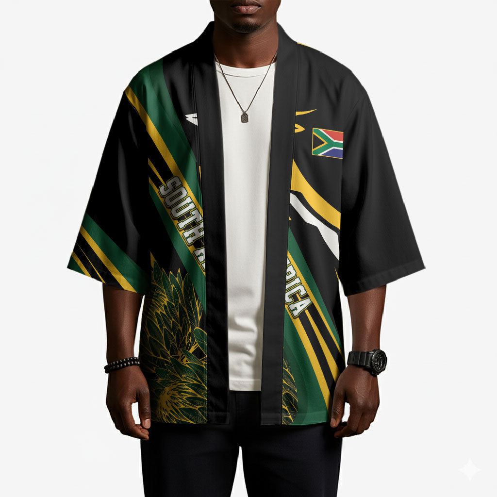 South Africa Bokke Modern Simple Motifs Kimono