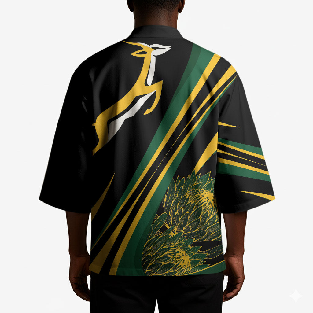 South Africa Bokke Modern Simple Motifs Kimono