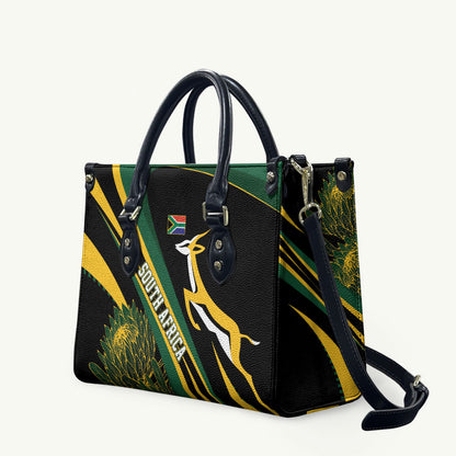 South Africa Bokke Modern Simple Motifs Leather Bag