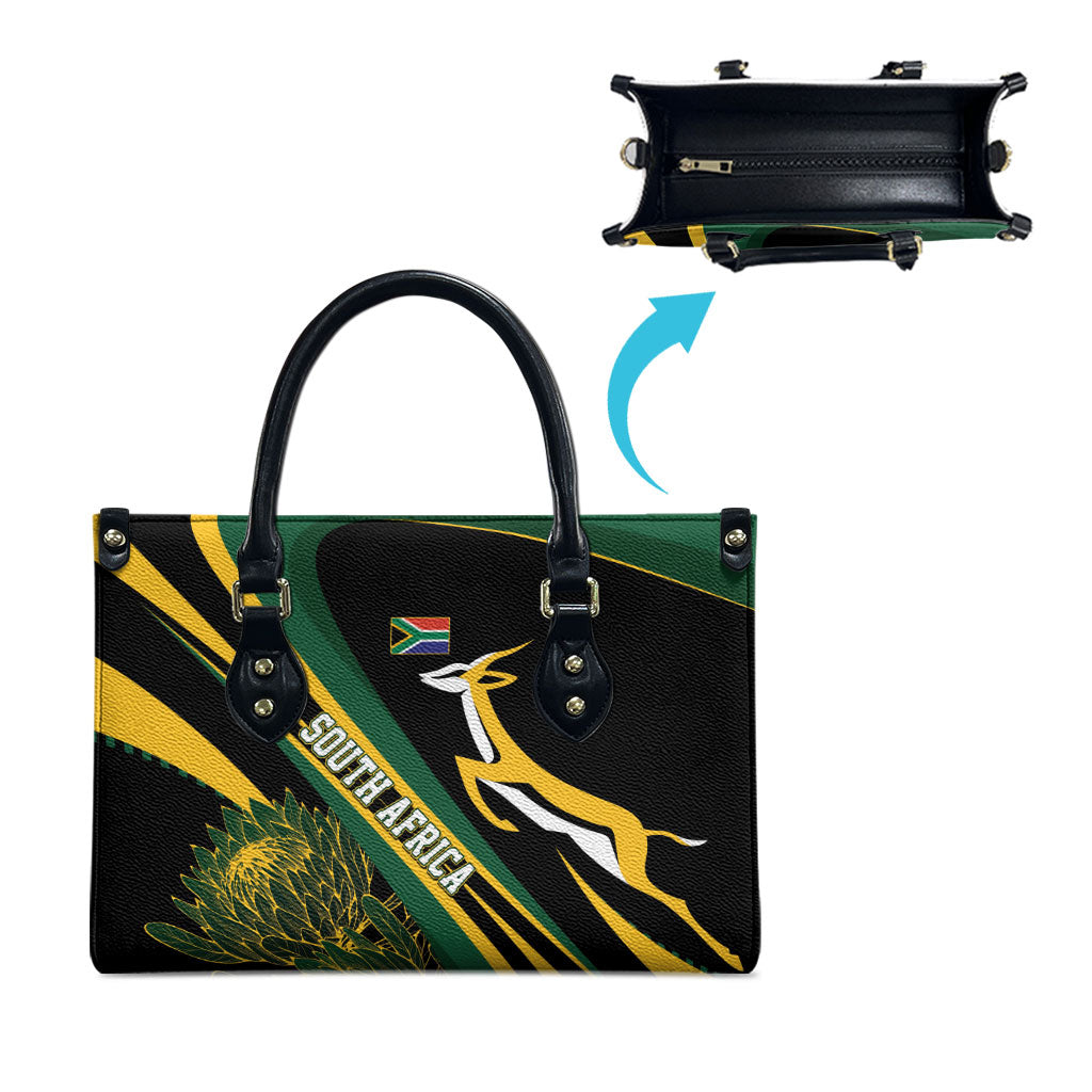 South Africa Bokke Modern Simple Motifs Leather Bag