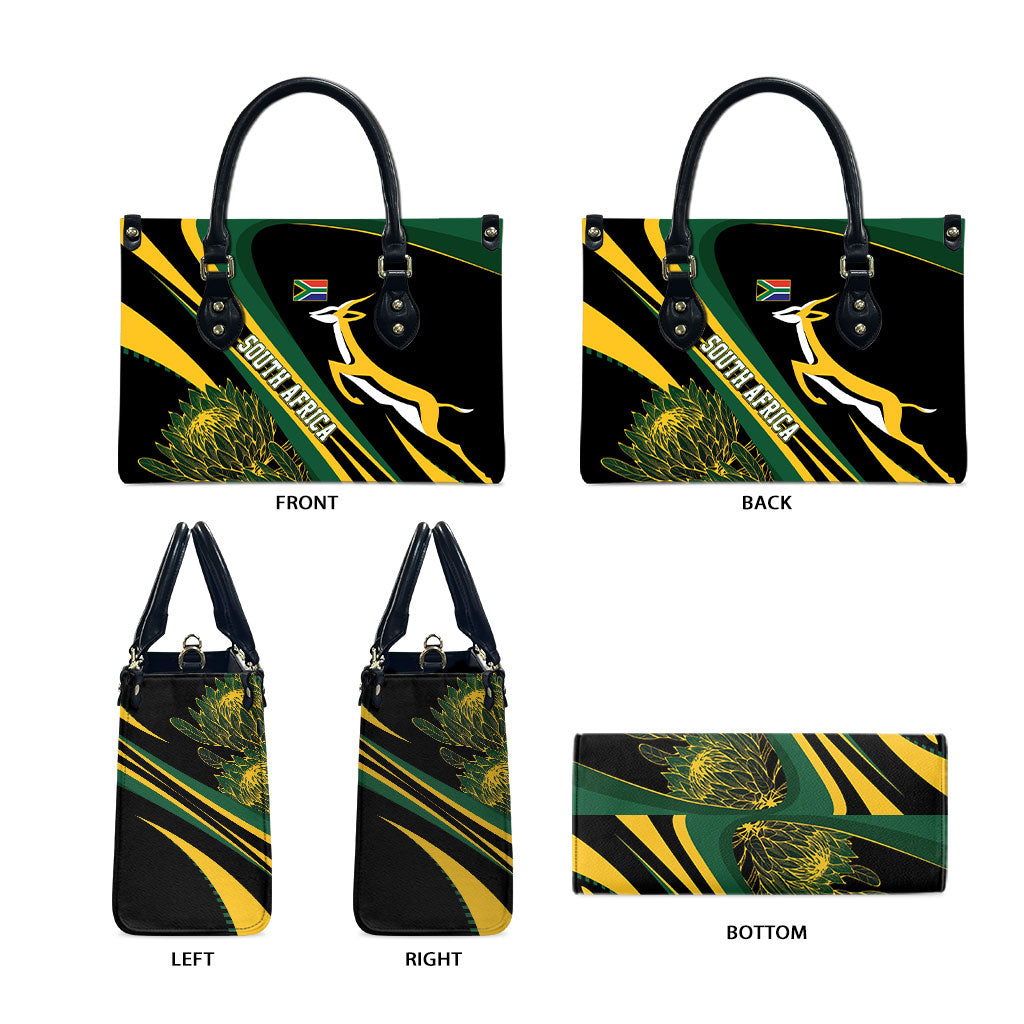 South Africa Bokke Modern Simple Motifs Leather Bag