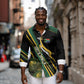 South Africa Bokke Modern Simple Motifs Long Sleeve Button Shirt