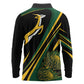 South Africa Bokke Modern Simple Motifs Long Sleeve Polo Shirt