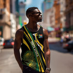 South Africa Bokke Modern Simple Motifs Men Tank Top
