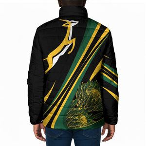 South Africa Bokke Modern Simple Motifs Padded Jacket