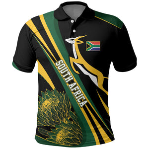 South Africa Bokke Modern Simple Motifs Polo Shirt