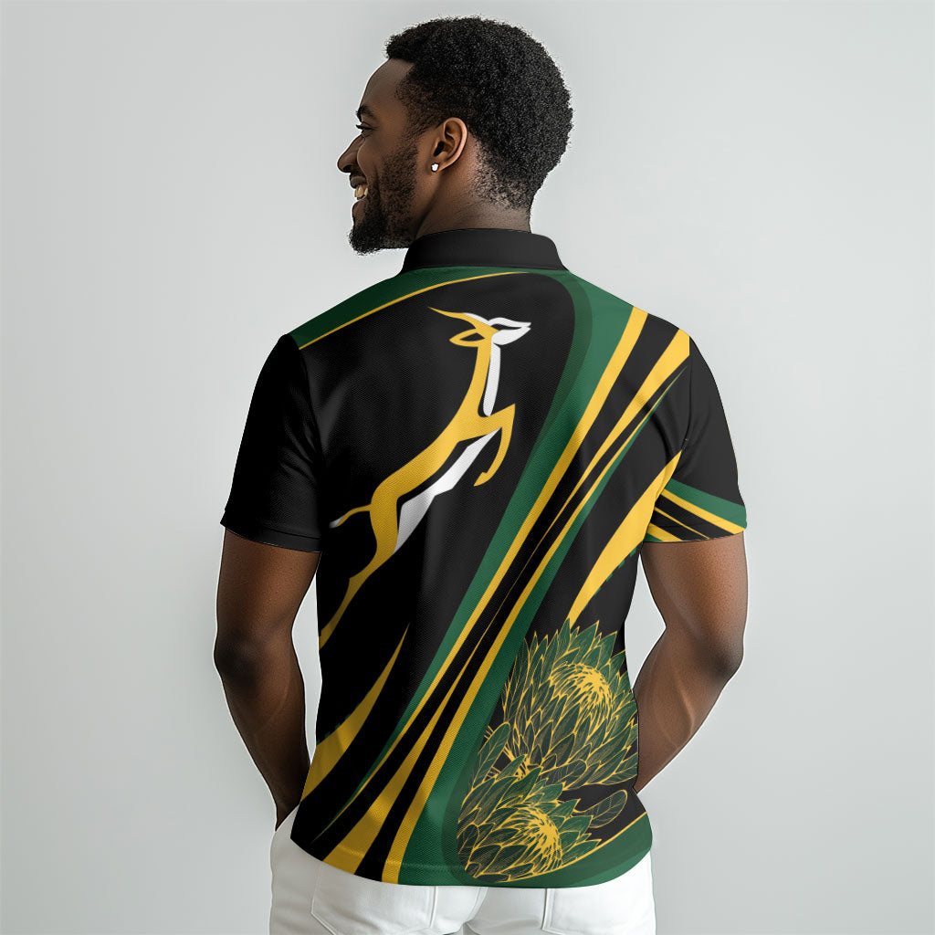 South Africa Bokke Modern Simple Motifs Polo Shirt