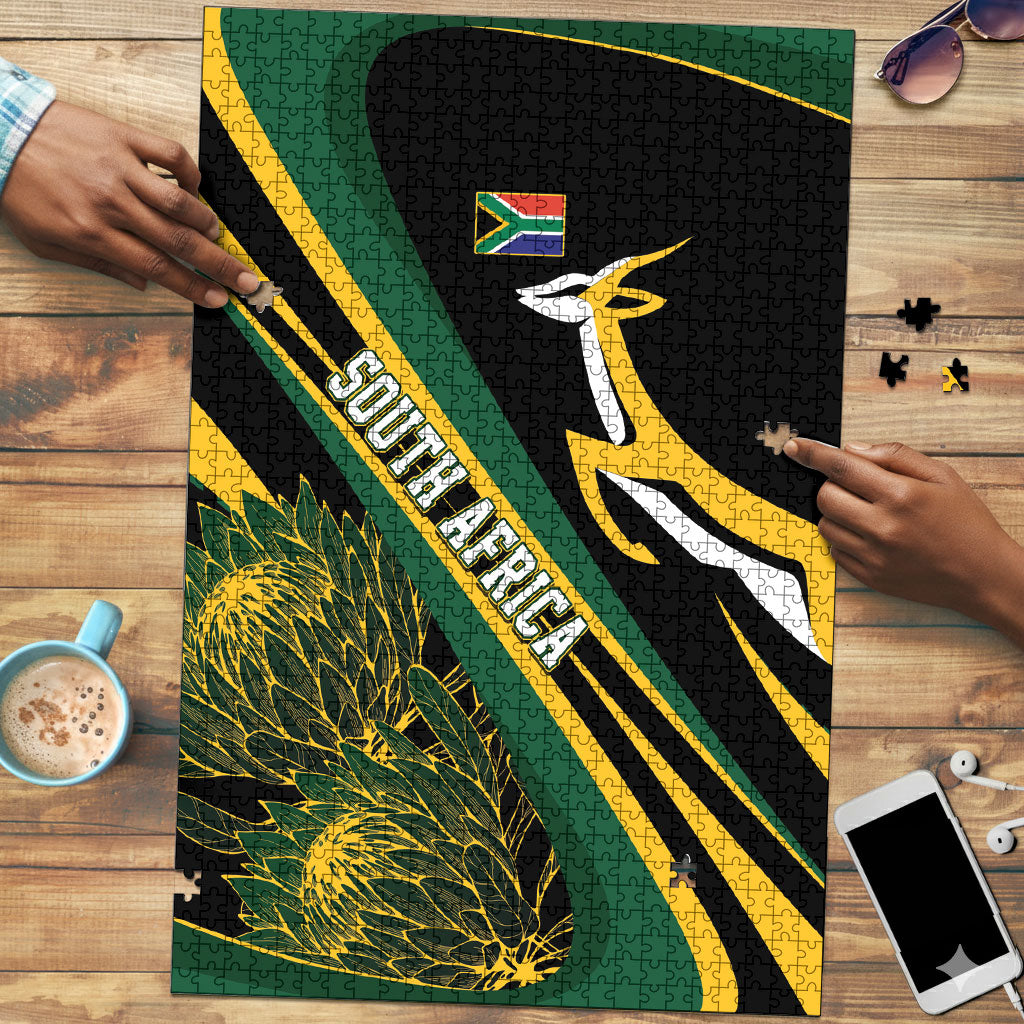South Africa Bokke Modern Simple Motifs Puzzle