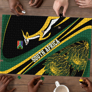 South Africa Bokke Modern Simple Motifs Puzzle