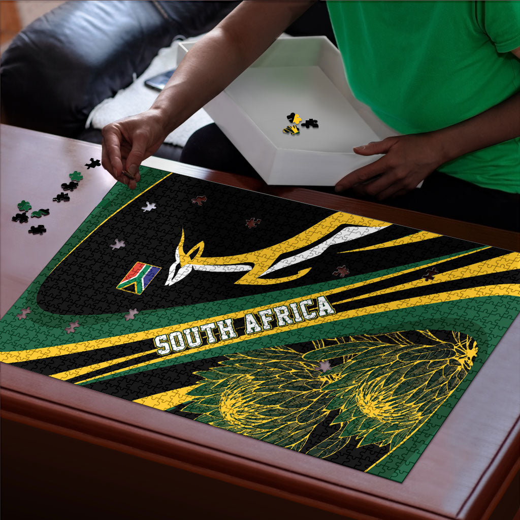 South Africa Bokke Modern Simple Motifs Puzzle