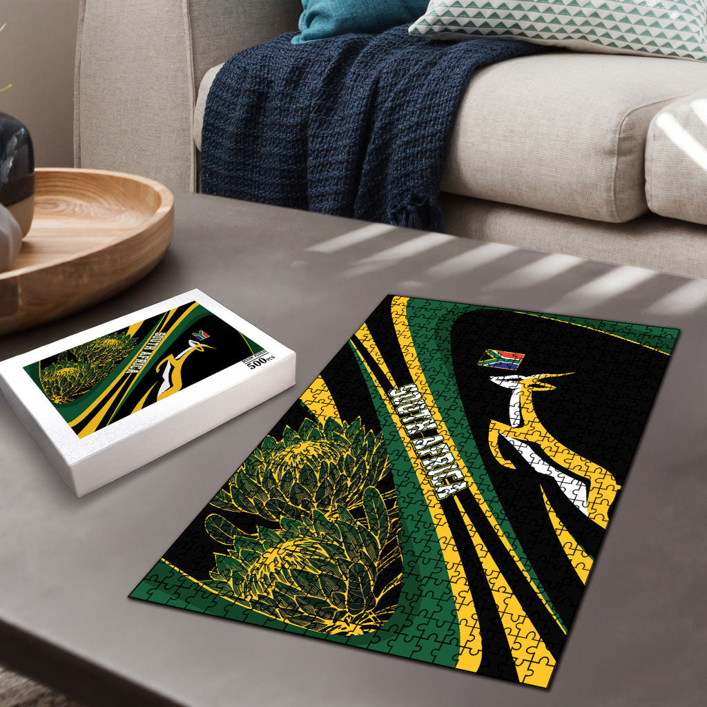 South Africa Bokke Modern Simple Motifs Puzzle