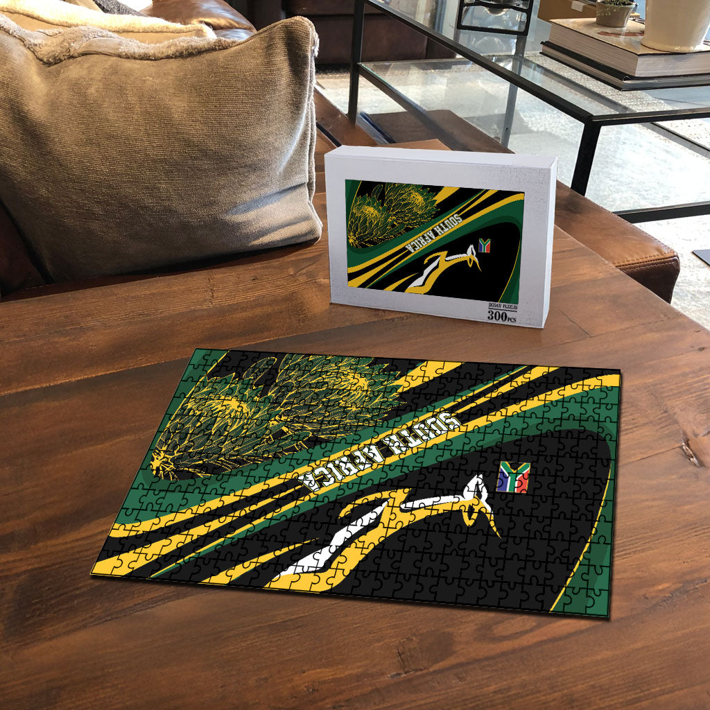 South Africa Bokke Modern Simple Motifs Puzzle