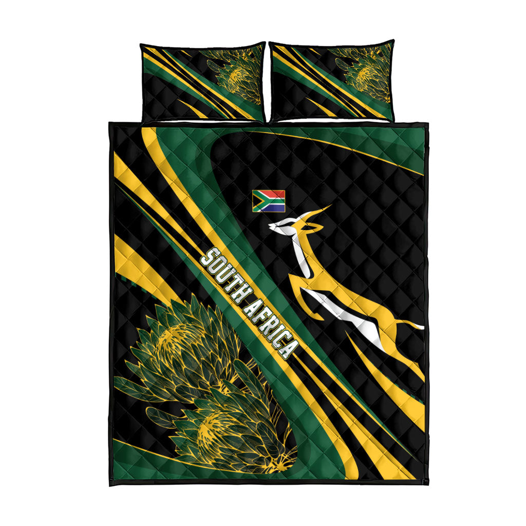 South Africa Bokke Modern Simple Motifs Quilt Bed Set