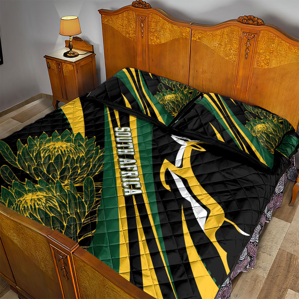 South Africa Bokke Modern Simple Motifs Quilt Bed Set