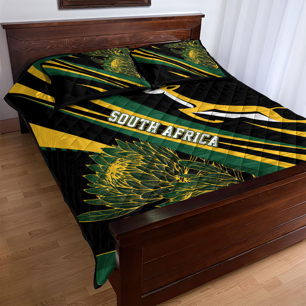 South Africa Bokke Modern Simple Motifs Quilt Bed Set