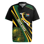 South Africa Bokke Modern Simple Motifs Rugby Jersey