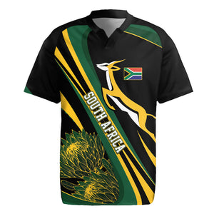 South Africa Bokke Modern Simple Motifs Rugby Jersey