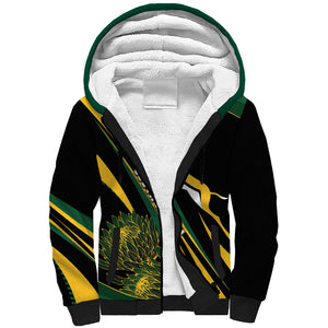 South Africa Bokke Modern Simple Motifs Sherpa Hoodie