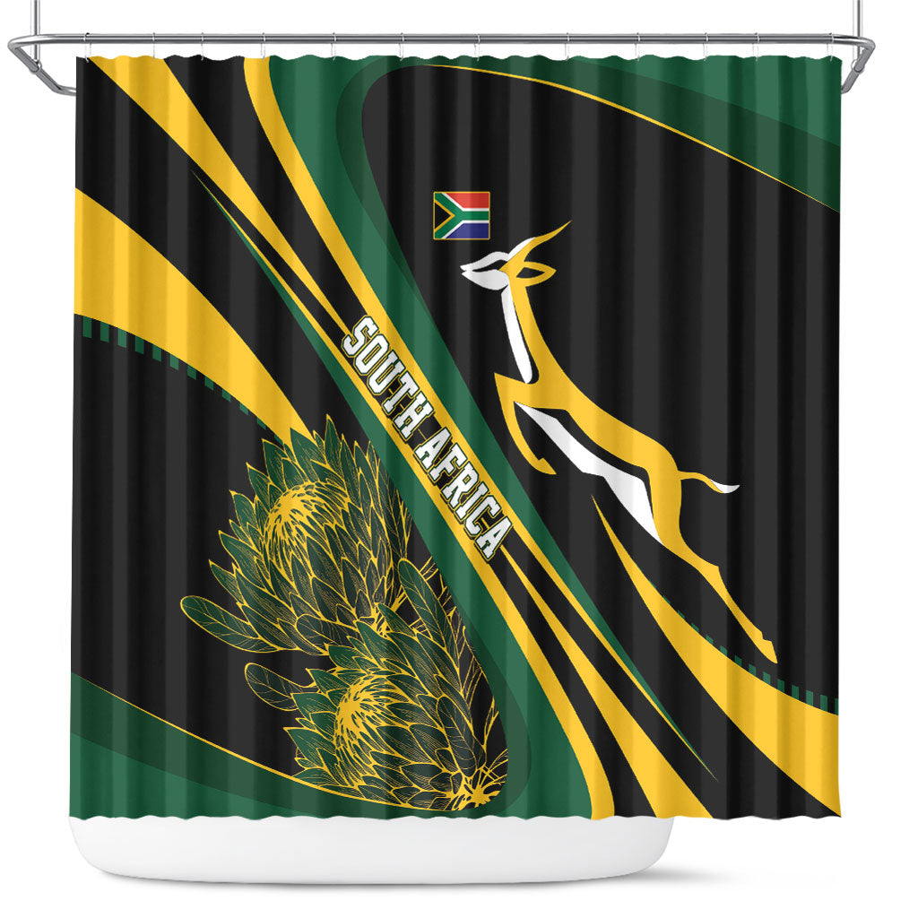 South Africa Bokke Modern Simple Motifs Shower Curtain