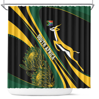 South Africa Bokke Modern Simple Motifs Shower Curtain