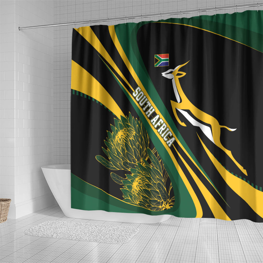 South Africa Bokke Modern Simple Motifs Shower Curtain