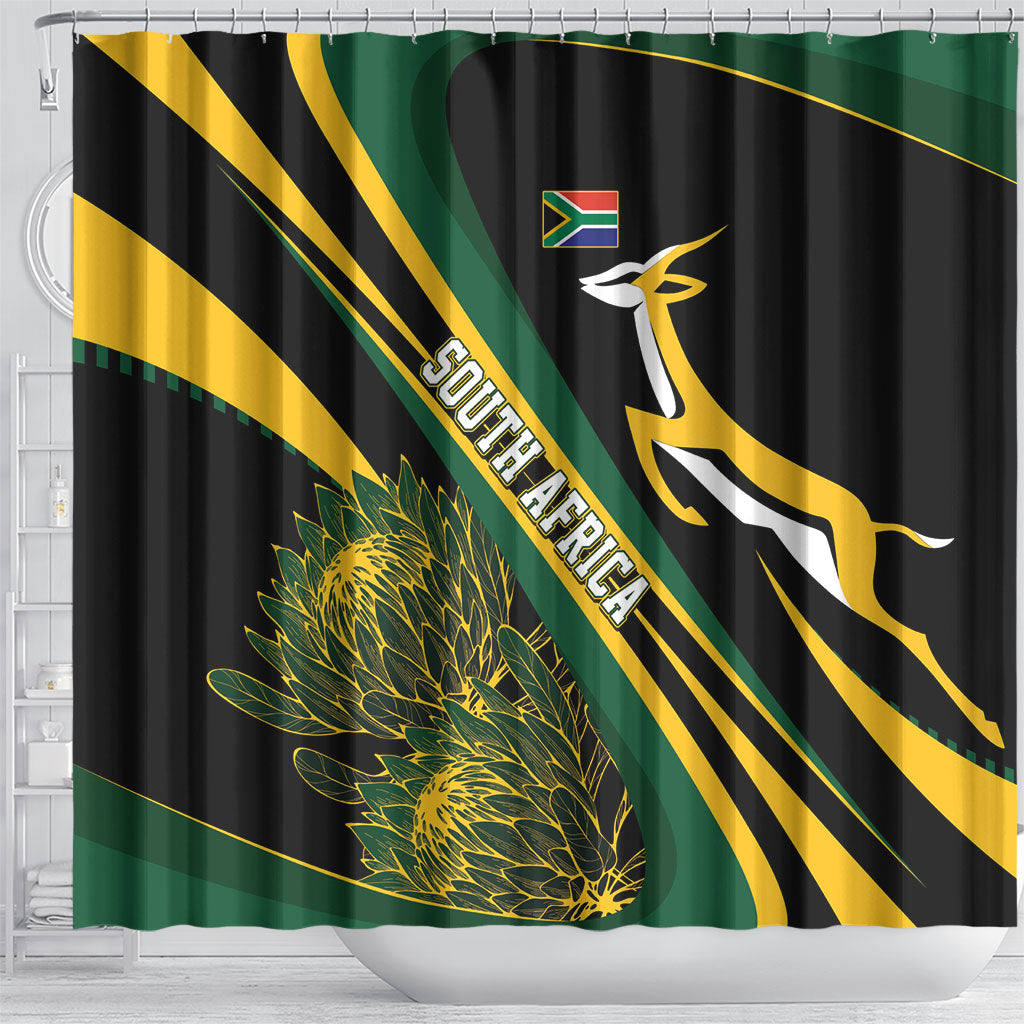 South Africa Bokke Modern Simple Motifs Shower Curtain