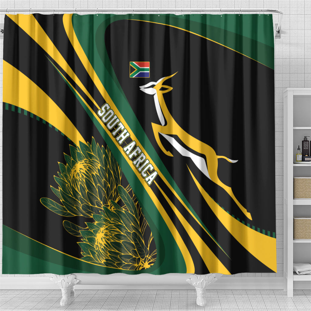 South Africa Bokke Modern Simple Motifs Shower Curtain