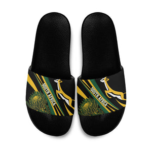 South Africa Bokke Modern Simple Motifs Slide Sandals