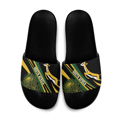 South Africa Bokke Modern Simple Motifs Slide Sandals
