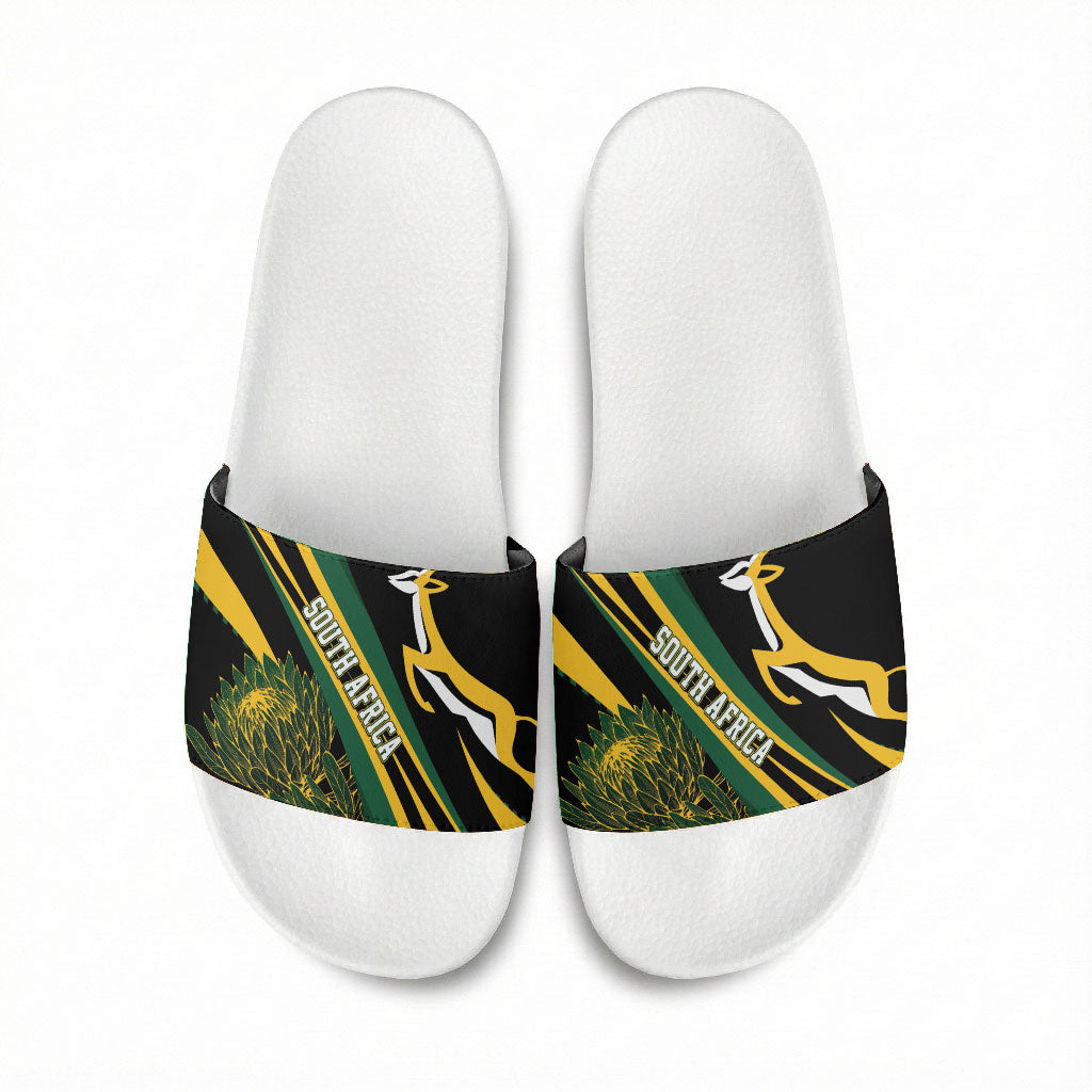 South Africa Bokke Modern Simple Motifs Slide Sandals