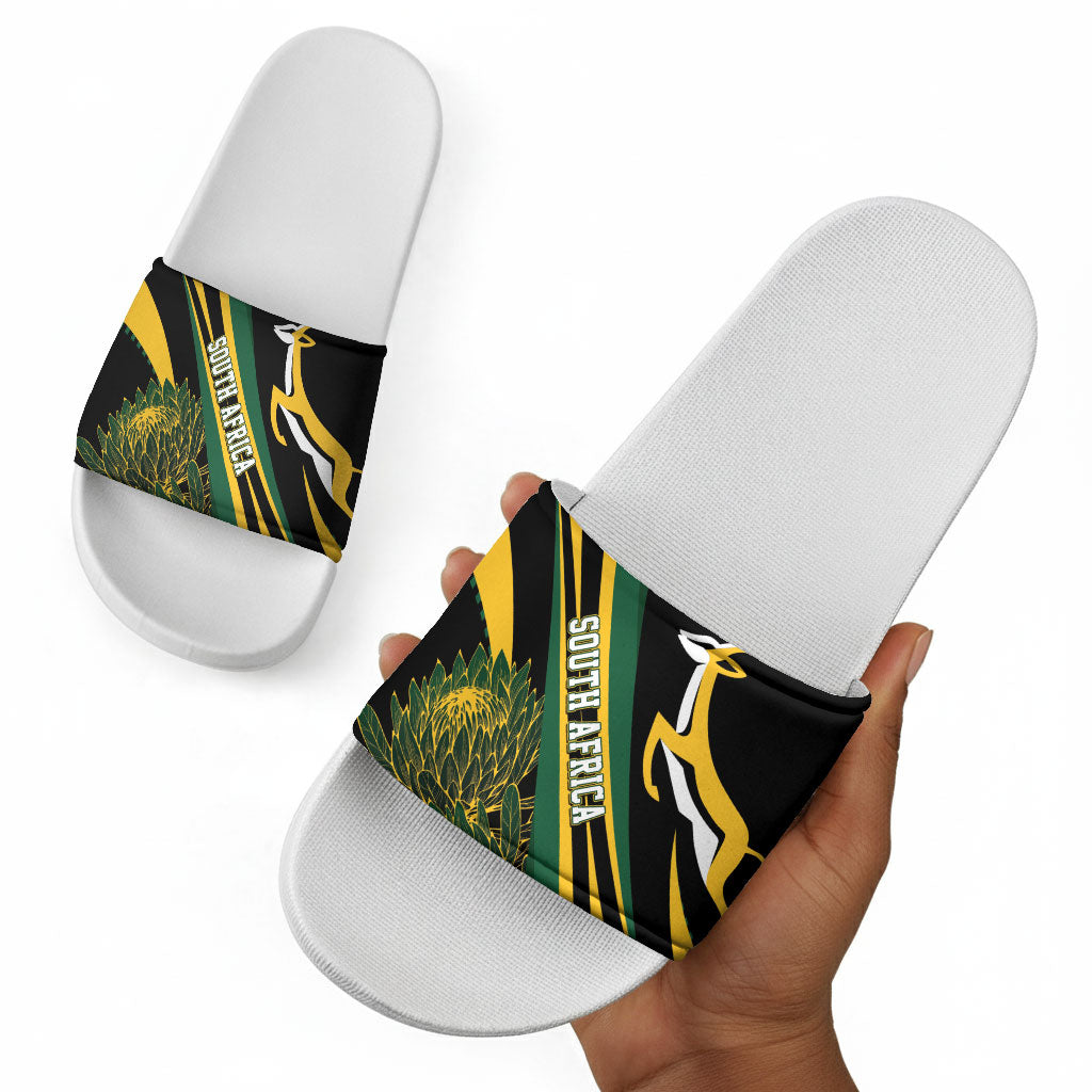 South Africa Bokke Modern Simple Motifs Slide Sandals