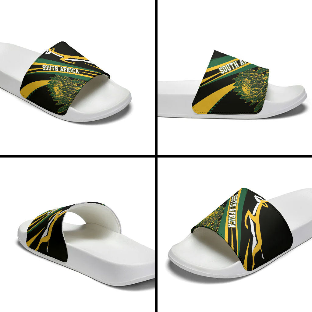 South Africa Bokke Modern Simple Motifs Slide Sandals