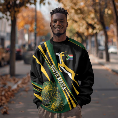 South Africa Bokke Modern Simple Motifs Sweatshirt