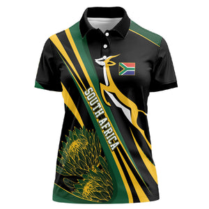 South Africa Bokke Modern Simple Motifs Women Polo Shirt