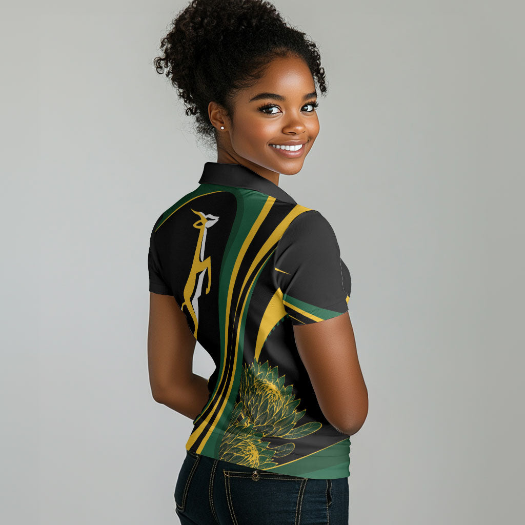South Africa Bokke Modern Simple Motifs Women Polo Shirt