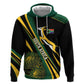 South Africa Bokke Modern Simple Motifs Zip Hoodie