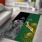 South Africa - New Zealand Greatest Rivals Rugby Area Rug Bokke Vs Kiwi