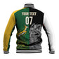 South Africa - New Zealand Greatest Rivals Rugby Custom Baseball Jacket Bokke Vs Kiwi