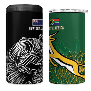 South Africa - New Zealand Greatest Rivals Rugby 4 in 1 Can Cooler Tumbler Bokke Vs Kiwi