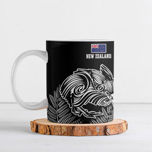 South Africa - New Zealand Greatest Rivals Rugby Ceramic Mug Bokke Vs Kiwi