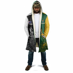 South Africa - New Zealand Greatest Rivals Rugby Custom Cloak Bokke Vs Kiwi
