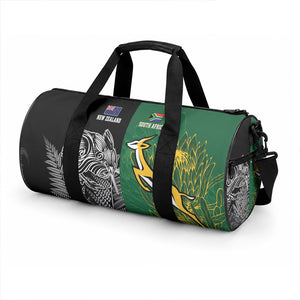 South Africa - New Zealand Greatest Rivals Rugby Duffle Bag Bokke Vs Kiwi