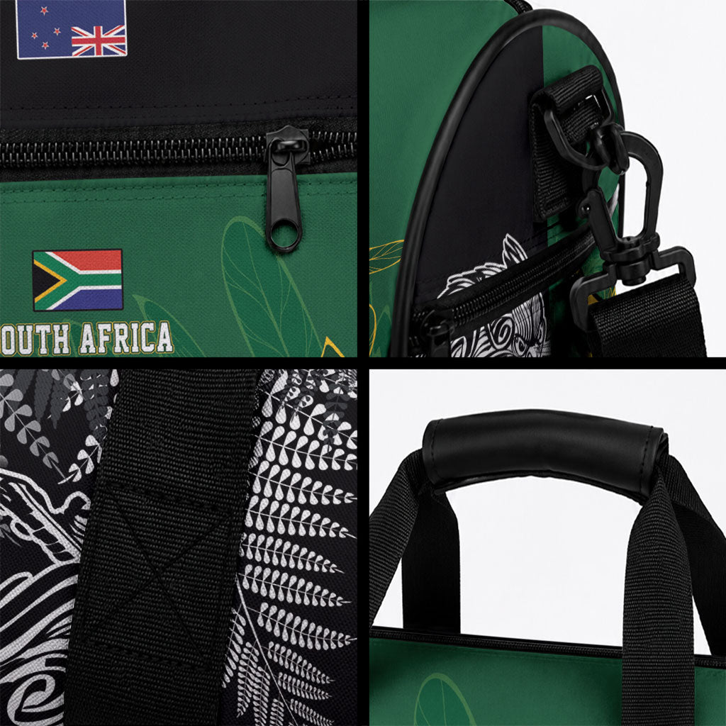 South Africa - New Zealand Greatest Rivals Rugby Duffle Bag Bokke Vs Kiwi