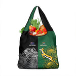 South Africa - New Zealand Greatest Rivals Rugby Grocery Bag Bokke Vs Kiwi